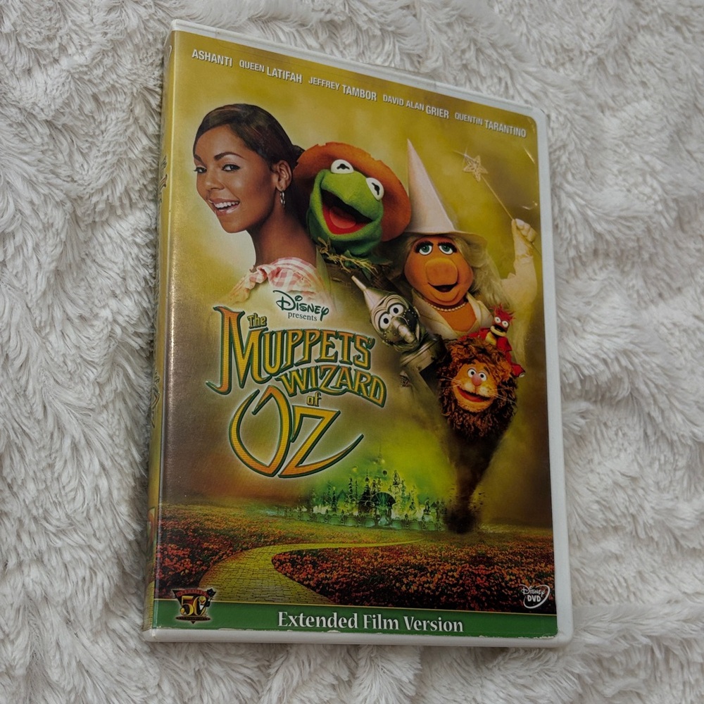 Disney The Muppets' Wizard of Oz DVD - Green and Yellow Cover
